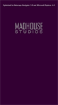 Mobile Screenshot of madhousestudios.com